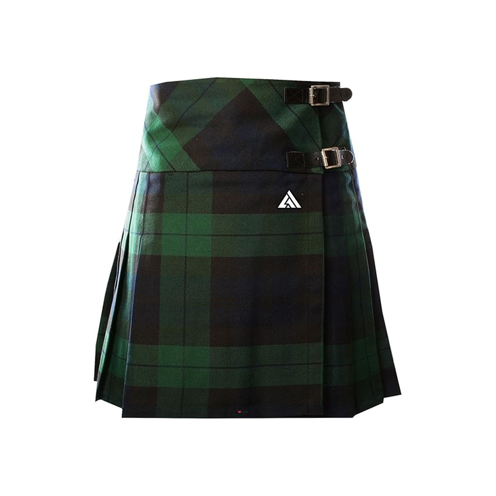 Traditional Black Watch Plaid Kilt