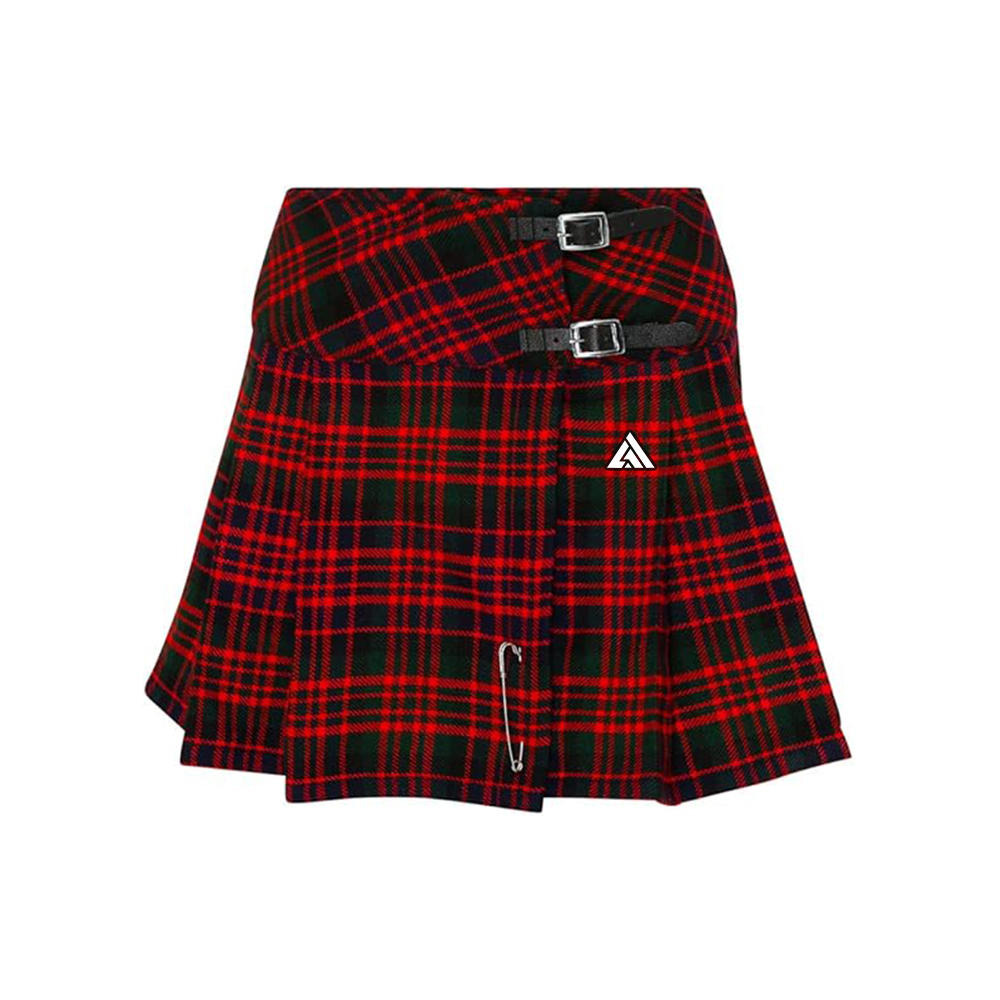 Highland Wear Kilt Skirt with Safety Pin