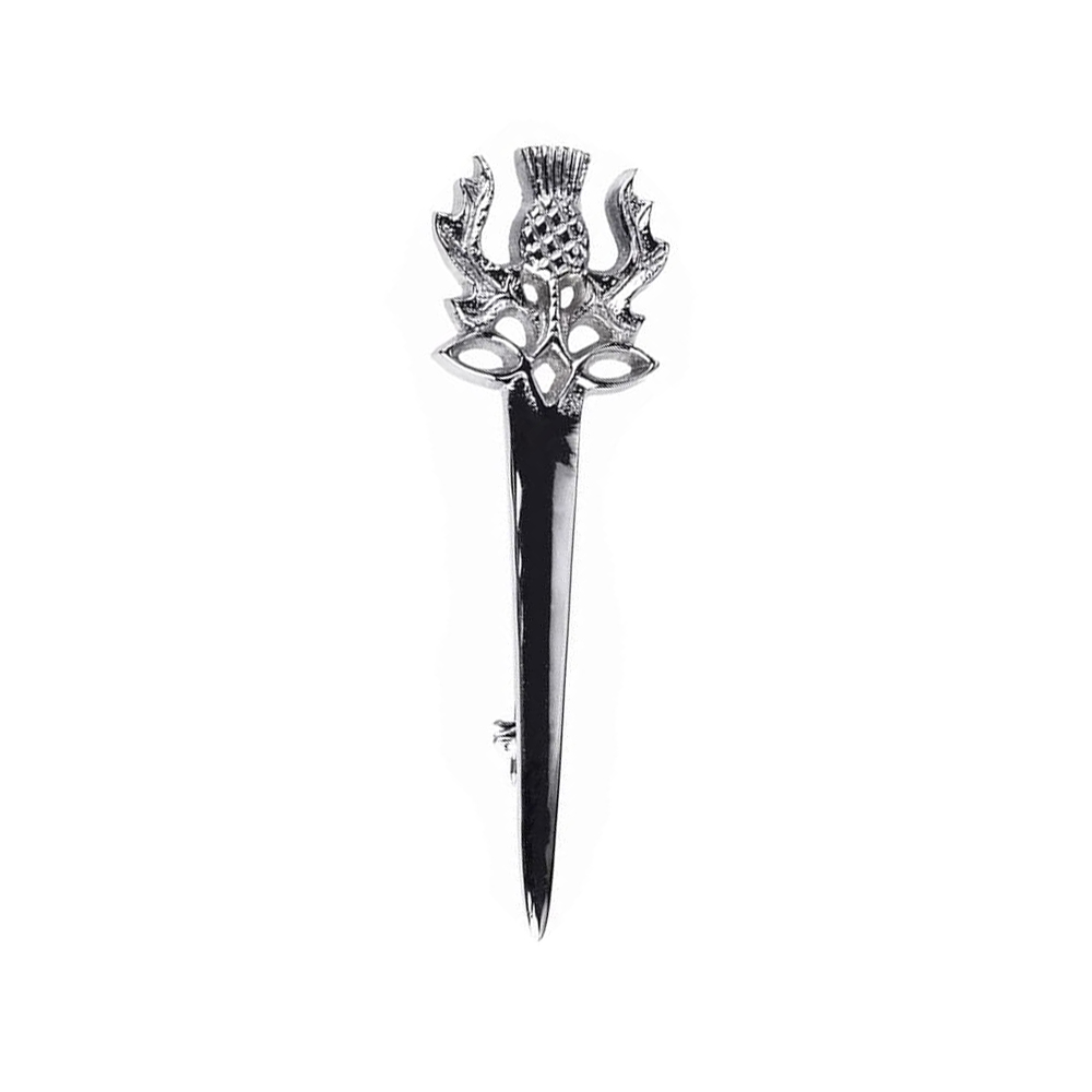 Traditional Scottish Dress Thistle Brooch