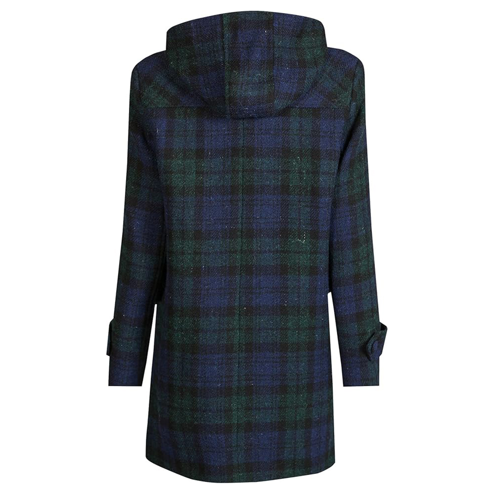 Classic Plaid Duffle Jacket