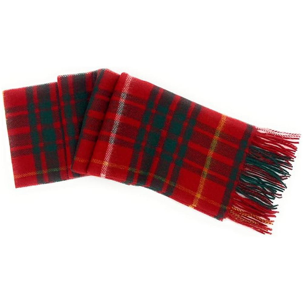Red and Green Tartan Scarf