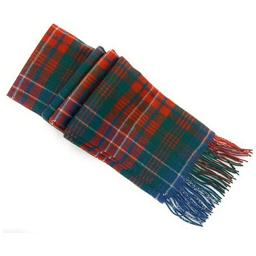 Traditional Scottish Plaid Scarf