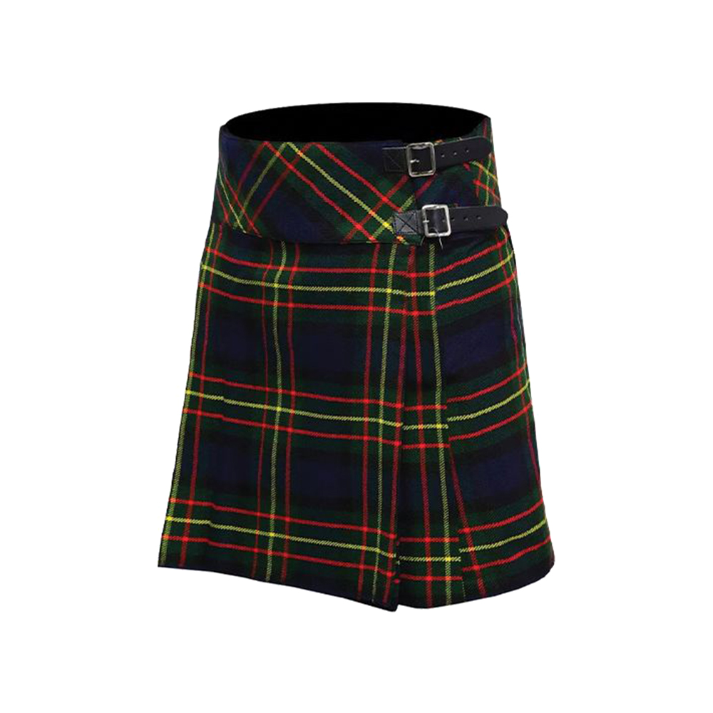 Dark Tartan Kilt (Navy, Green, Red, Yellow)