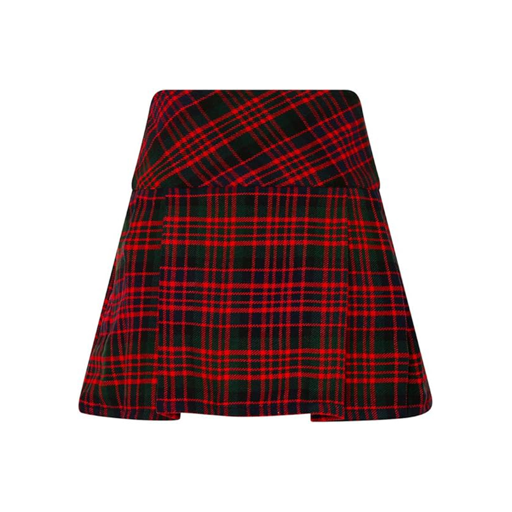 Highland Wear Kilt Skirt with Safety Pin