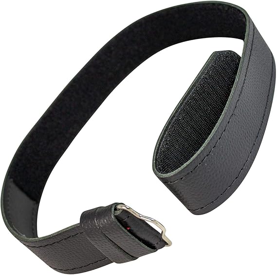 Traditional Black Leather Kilt Belt