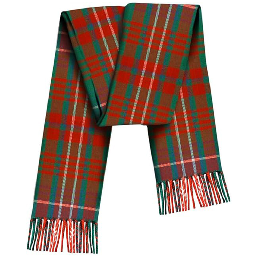 Traditional Scottish Plaid Scarf