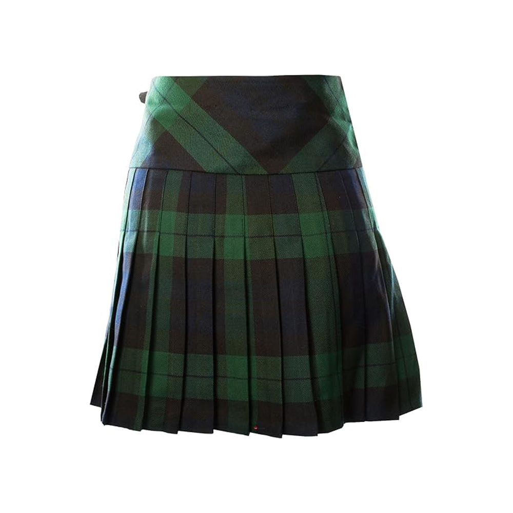 Traditional Black Watch Plaid Kilt