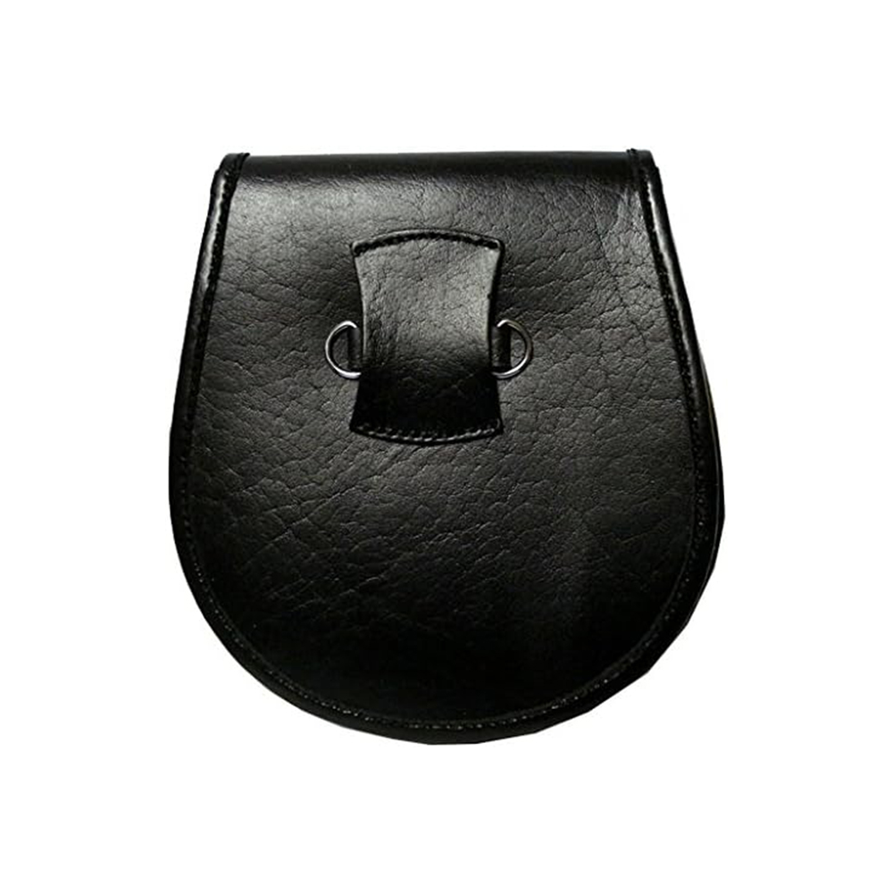 Two-Tone Semi-Dress Sporran with Thistle Badge