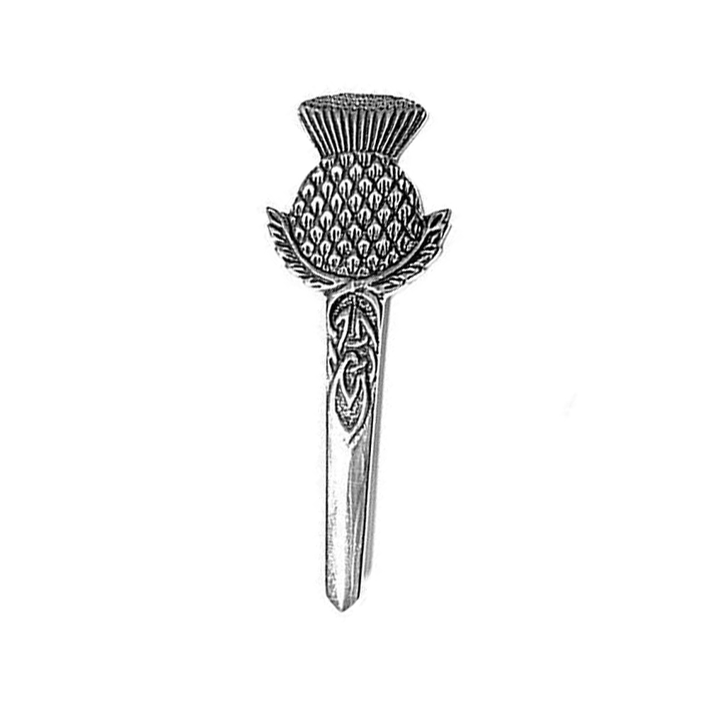Traditional Highland Dress Thistle Pin