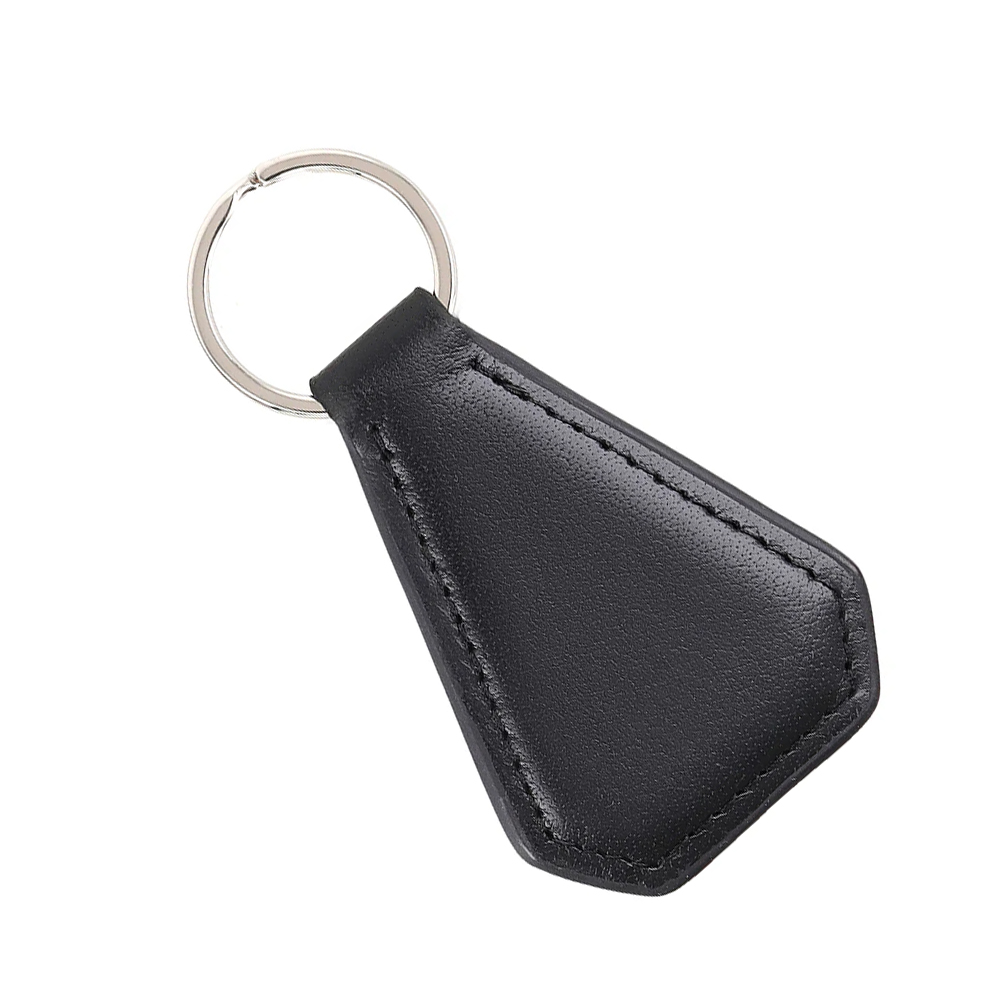 Leather Hamburg Keychain