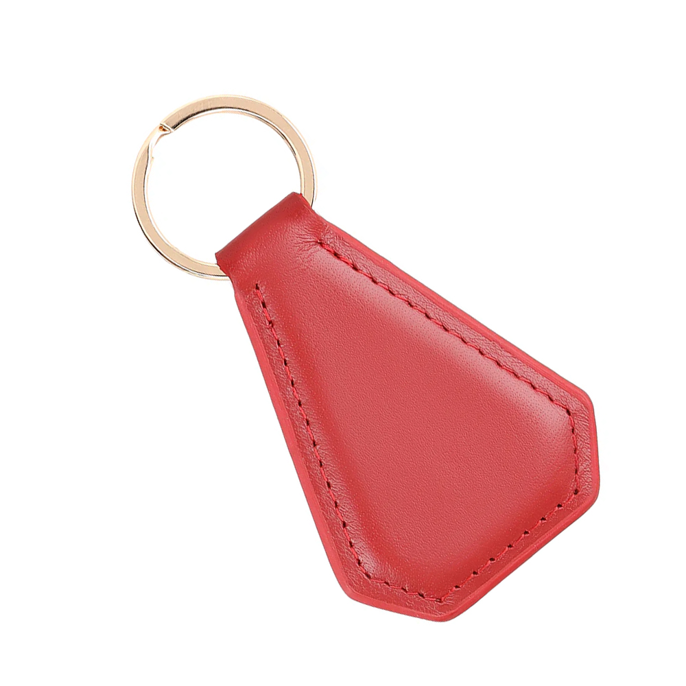 Leather Hamburg Keychain