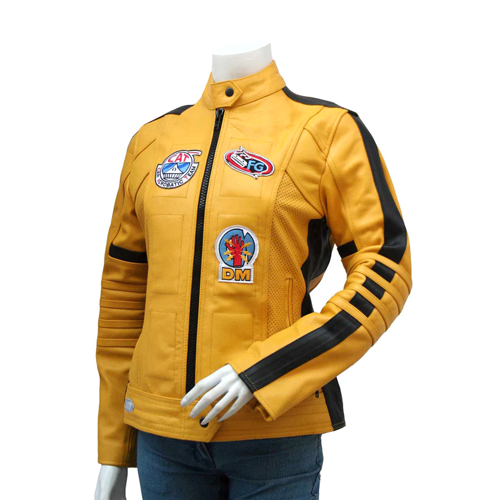 Black & White Leather Jacket