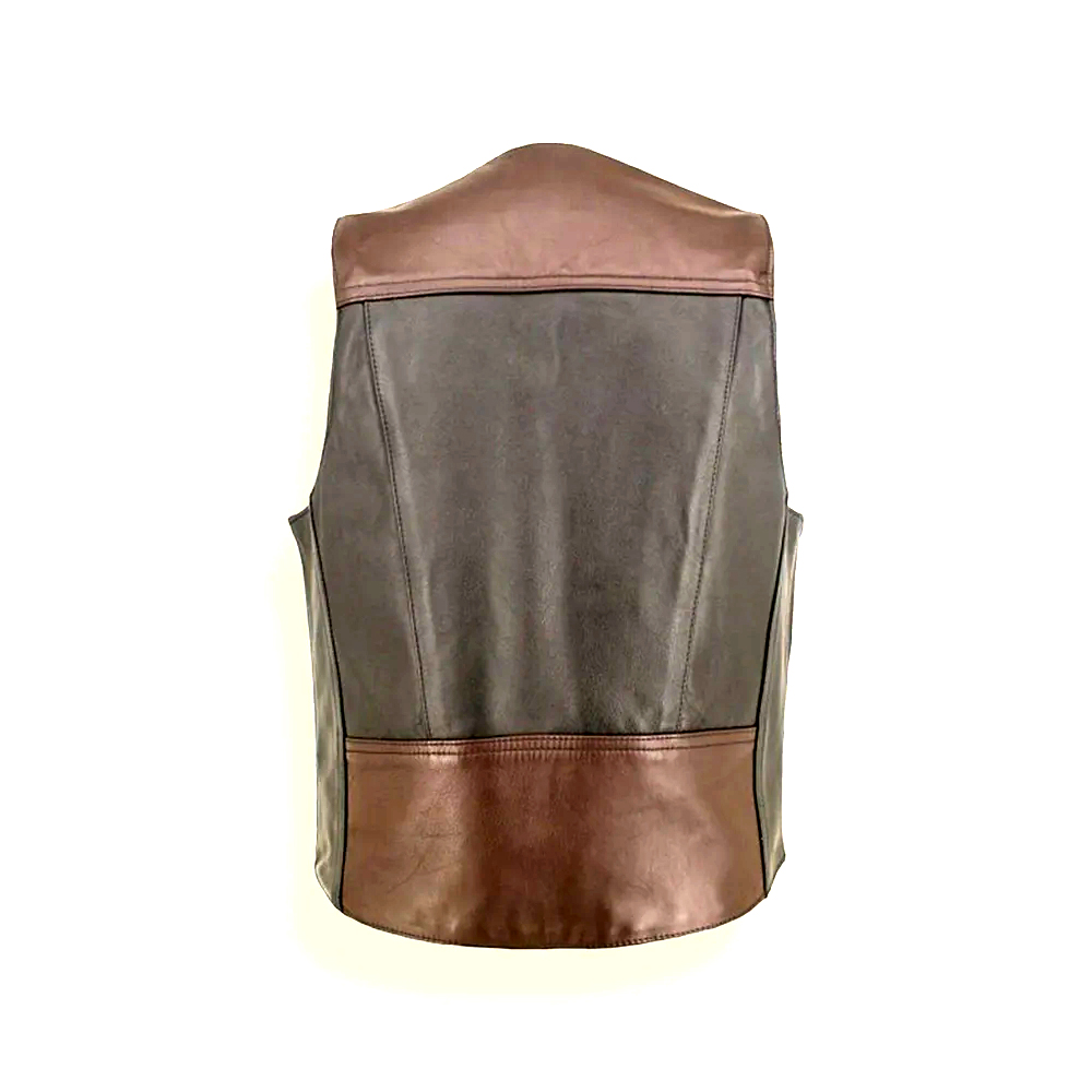 Men Vintage Leather Vest