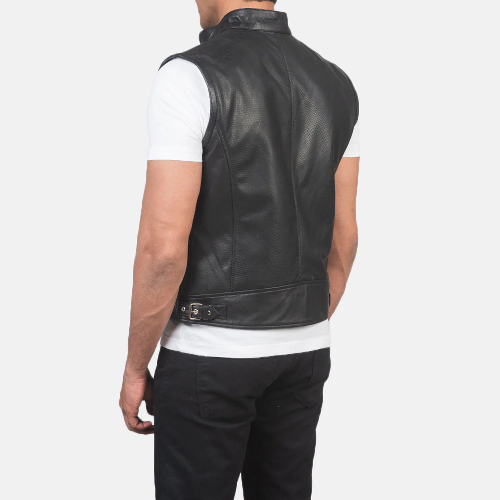 Auden Brown Leather Vest