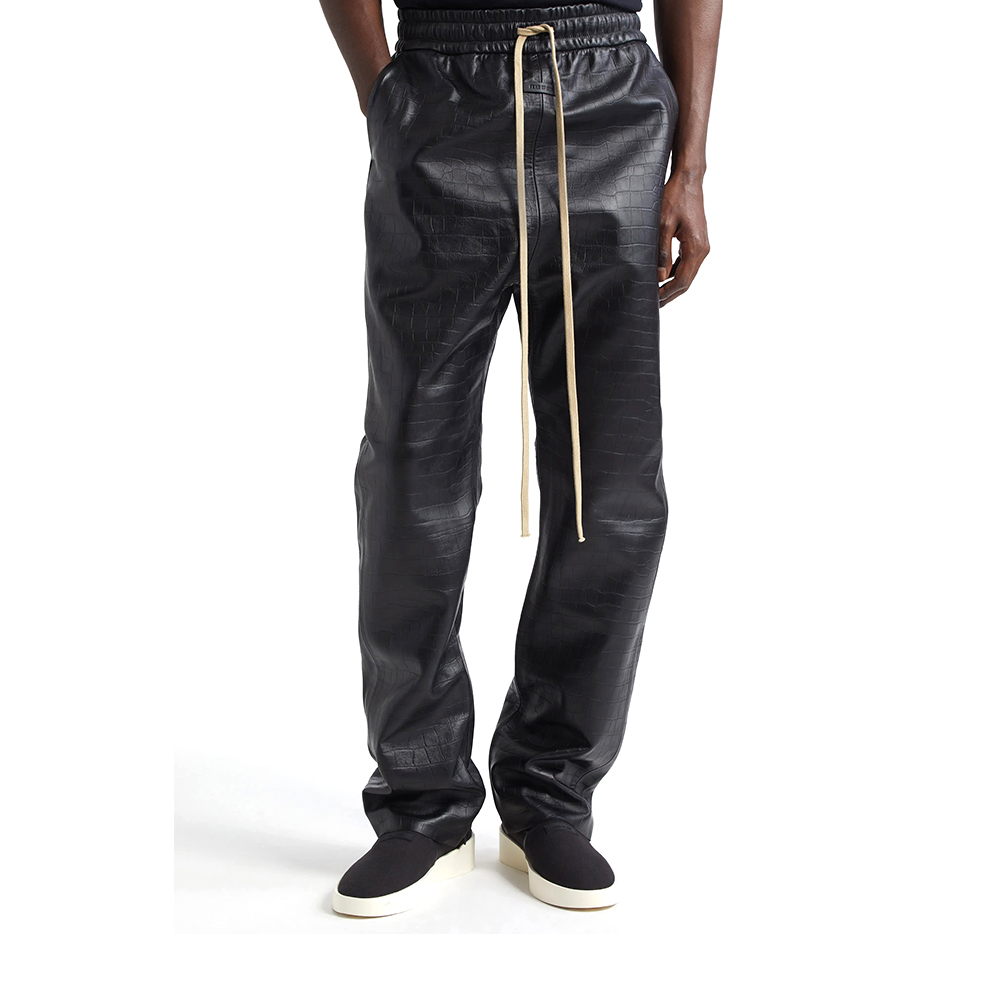 Fear of God Croc Embossed Leather Forum Pants