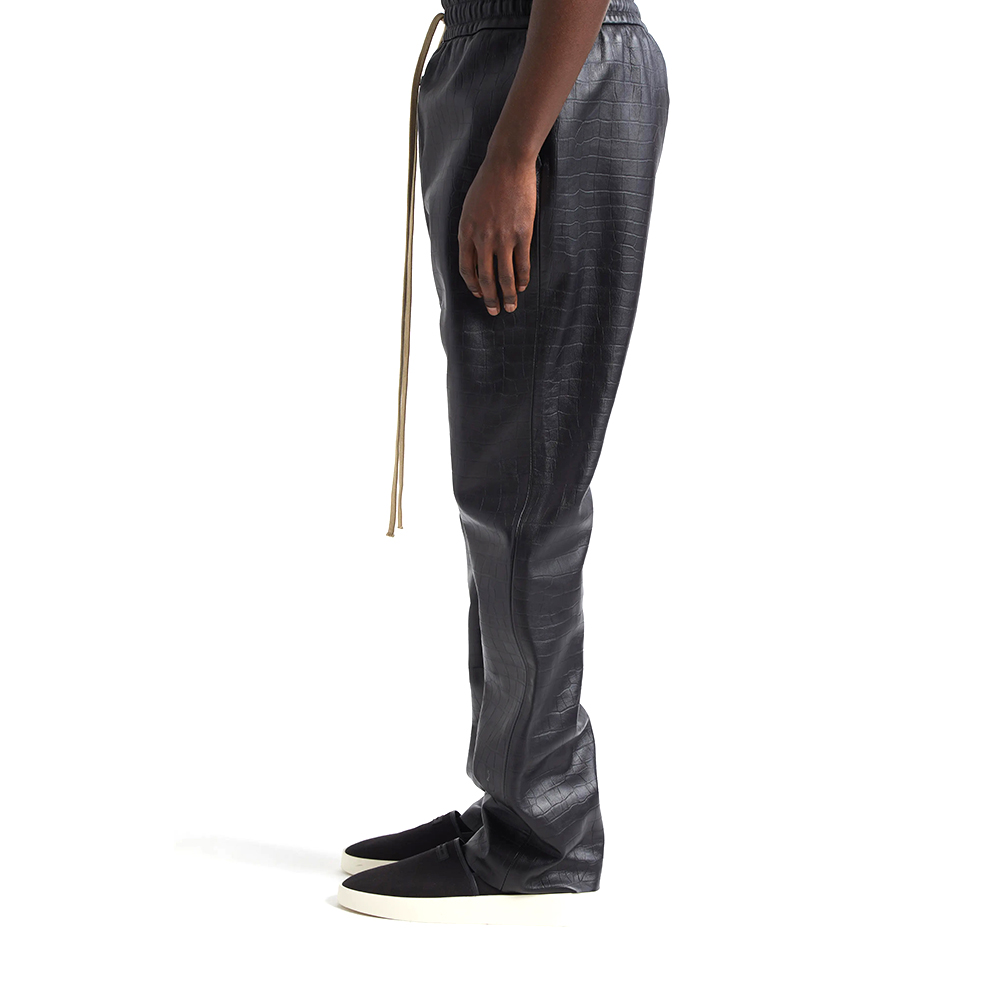 Fear of God Croc Embossed Leather Forum Pants