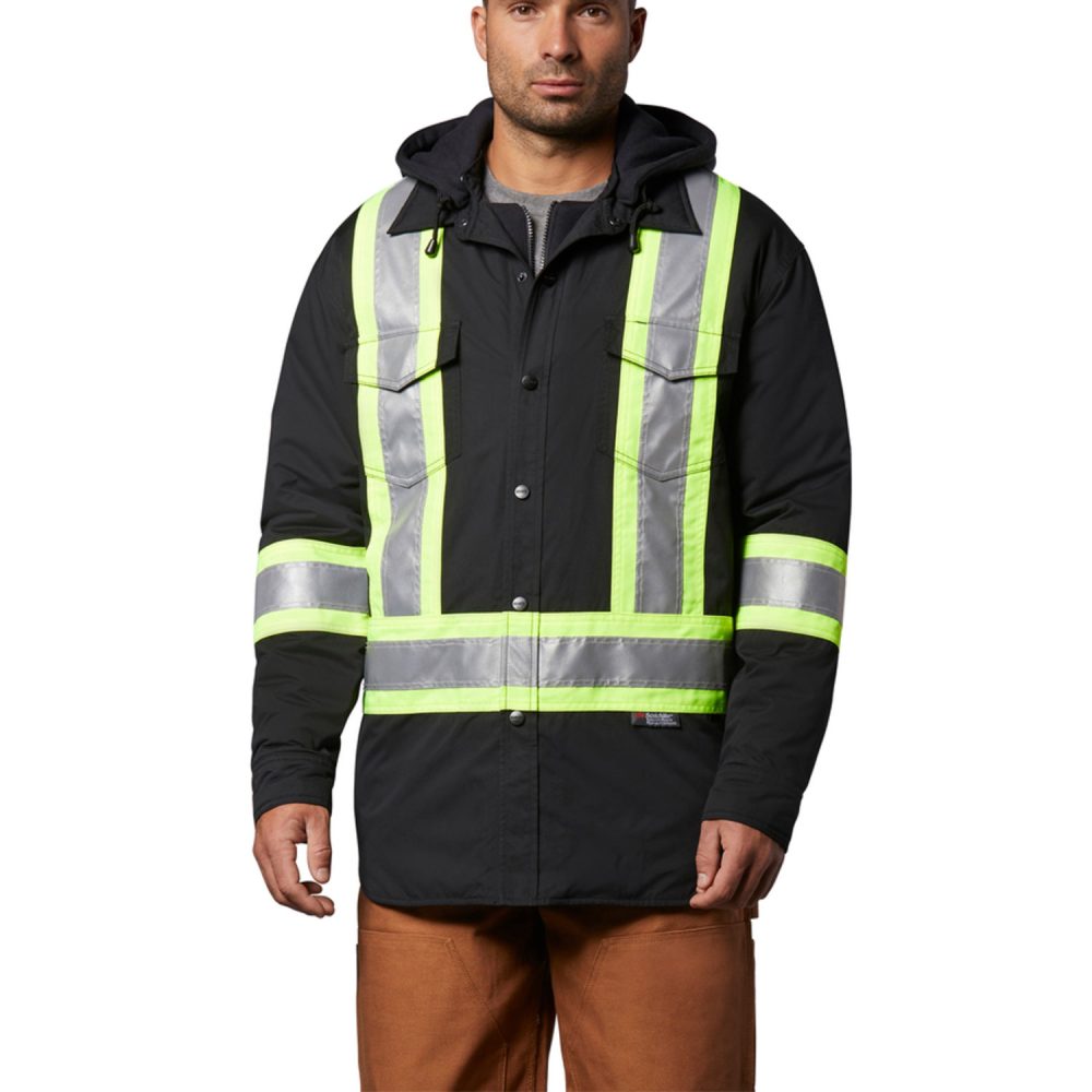 WorkPro Series Men’s Class Hooded Quilted Jacket
