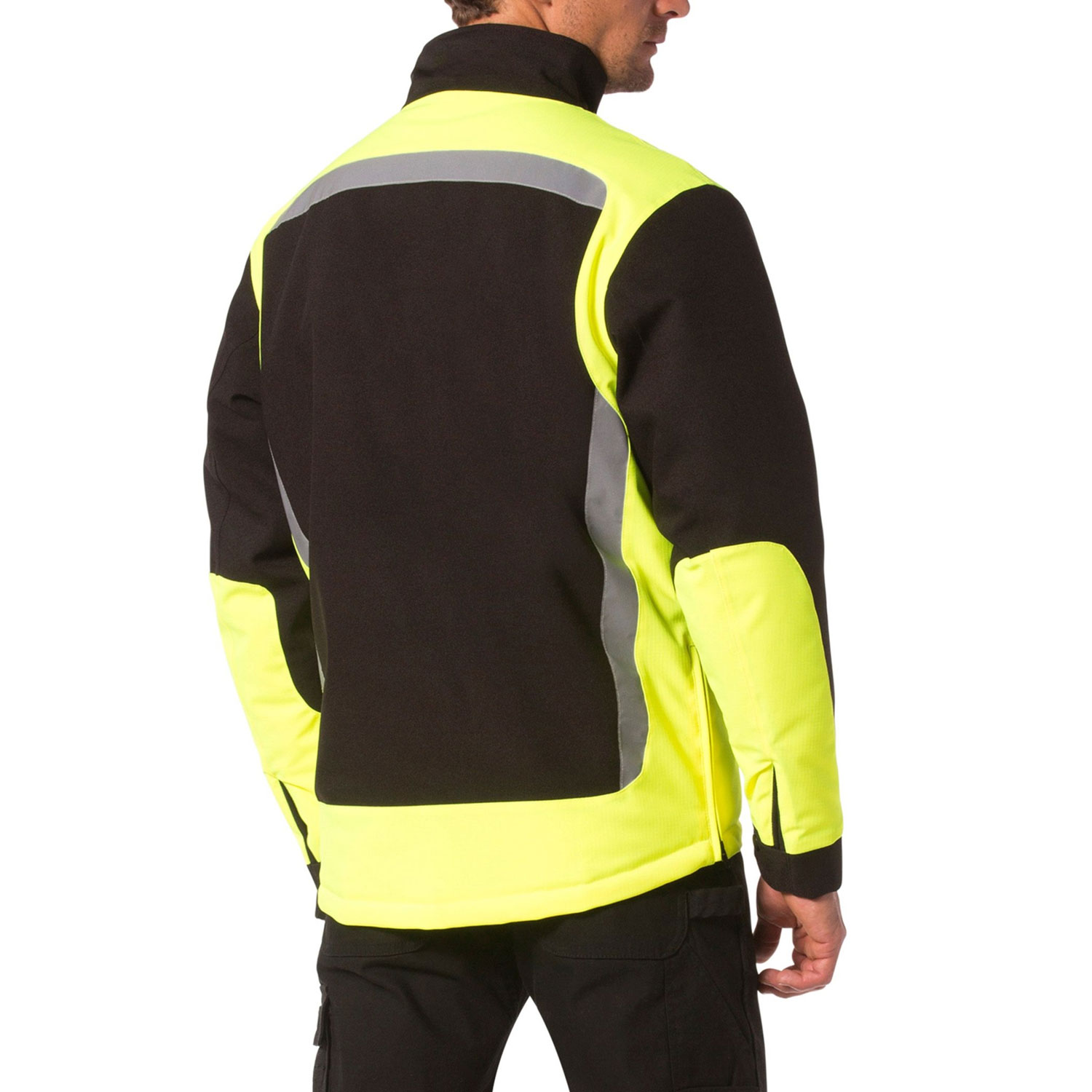 WorkPro Series Men's Water Resistant Lined Stretch Service Jacket - Image 2