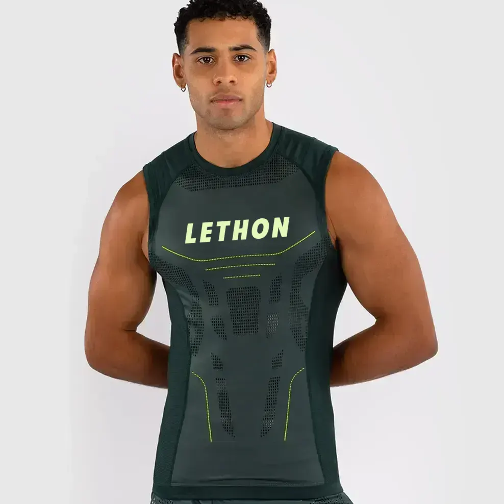 Sleeveless Rashguard – Forest Green