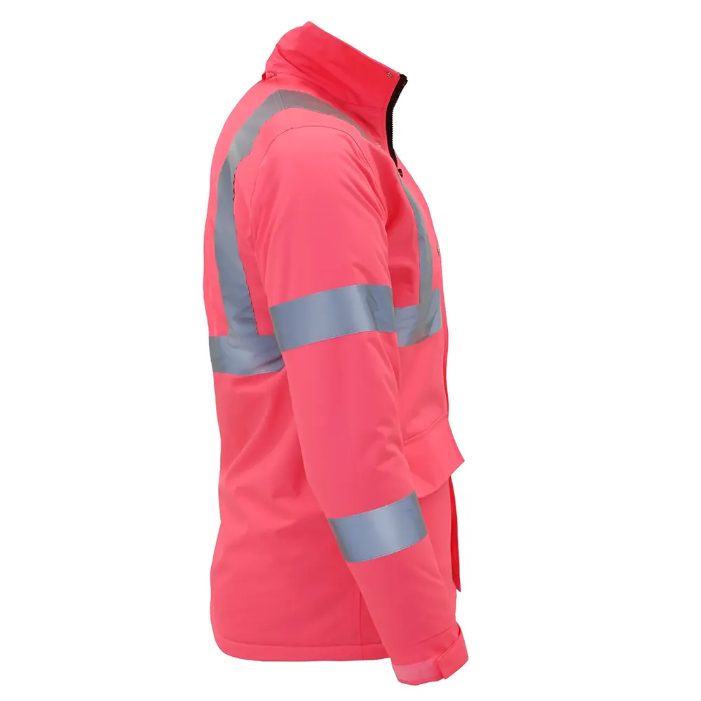 Hi-Vis Pink Safety Jacket